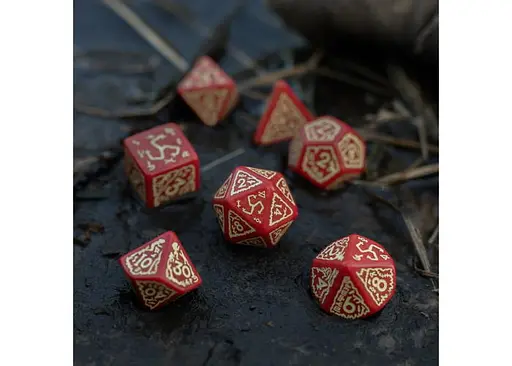 Набор кубиков The Witcher Dice Set. Crones - Brewess , 7 шт. (SWCR01) - фото 3