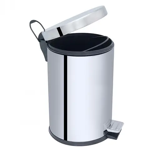 Ведро для мусора Lidz Oreo 0112 (121.01.12) 12 л (LDORE0112CRM22256)  - фото 2