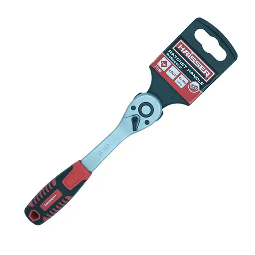 Ручка-трещотка Haisser 1/4" 90 зубцов (143259)
