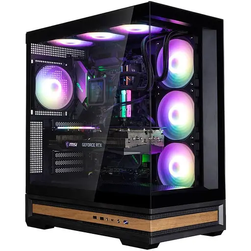 Корпус Zalman P40 NAMU ARGB Reverse без блока питания, черный (P40NAMUBLACK) - фото 7