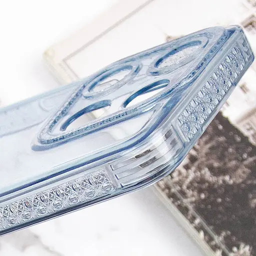 Чехол Epik TPU Starfall Clear для Tecno Pop 7 Голубой - фото 6