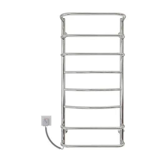 Электрический полотенцесушитель Kosser Лайт 1000x500/8 EL рег. ДЛА03ЕL, Хром, Левое - фото 2