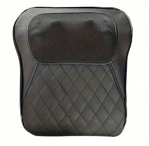 Массажная подушка SL-25 для спины и шеи с подогревом (Черный)