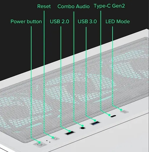 Корпус GameMax Vista AW (Vista AW) Без БП - фото 11
