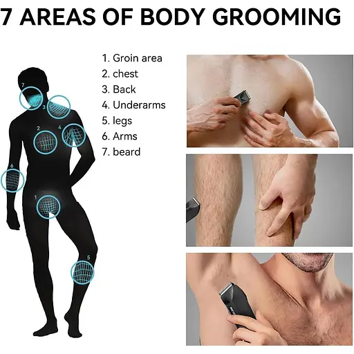 Триммер для волос Manscape для мужчин, IPX7 - фото 3
