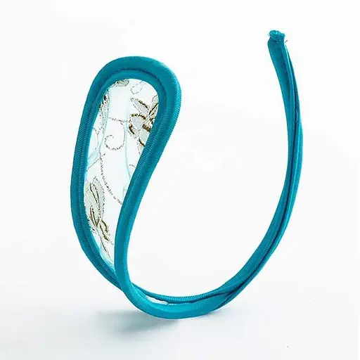 Жіночі стрінги-невидимки без лямок сині S M - фото 1