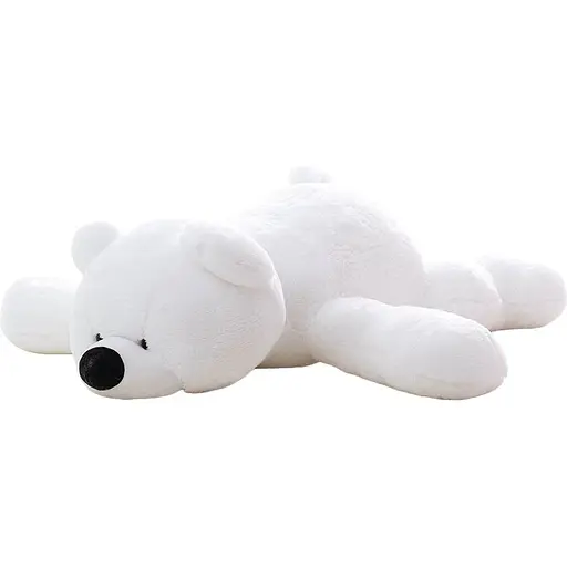 Велика м'яка іграшка ведмідь Alina Умка 120 см білий