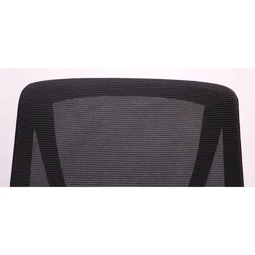 Офисное кресло для персонала Art Metal Furniture Nickel Black сиденье Сидней-07/спинка Сетка SL-00 черная (297089) - фото 6