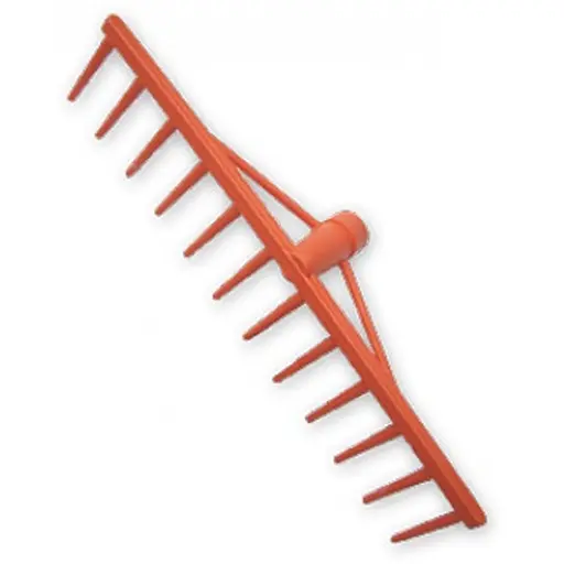 Граблі Bradas ПВХ 12 зубців без черенка KTG112 - фото 1