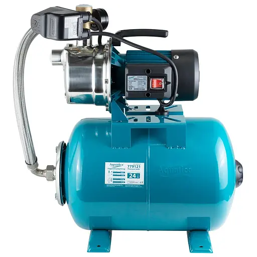 Насосна станція AquaticaLeo EKJ-602SA5/UA 0.6кВт Hmax 35м Qmax 50л/хв 775311/24 - фото 3