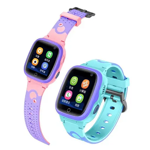 Дитячий смарт-годинник Smart Baby Watch Q12S з SIM-картою і GPS Рожевий - фото 3