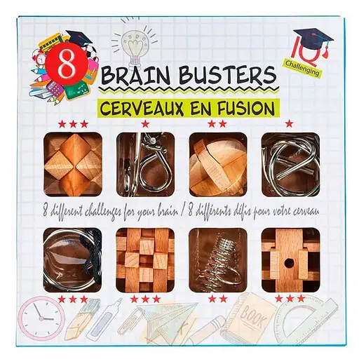 Набір головоломок "Brain Busters Cerveaux en Fusion" Eureka 3D Puzzle 473360 - фото 1
