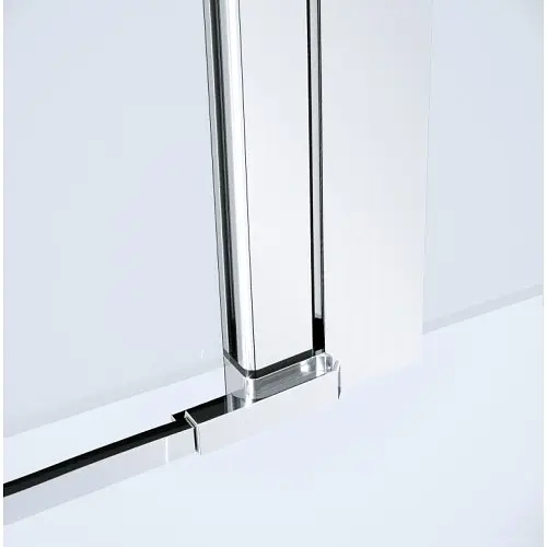 Душові двері Cersanit Moduo на завісах ліві 800x195 S162-003, Ліва, прозорий, хром - фото 3