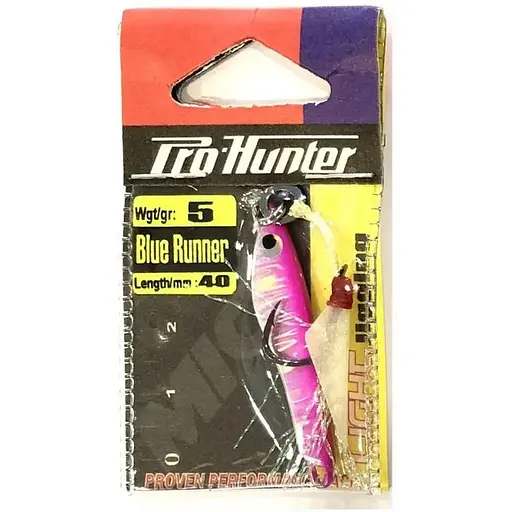 Пількер Prohunter Blue Runer with single assist hook 5g Рожевий (1013-9637.00.61)