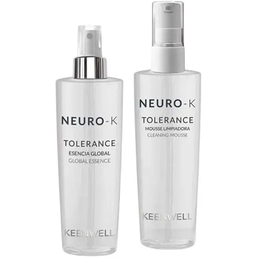 Набір для обличчя Keenwell Neuro-K Tolerance: очищуючий мус + тонік-есенція Глобал
