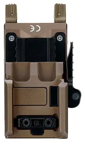 Фонарь с ЛЦВ Olight Baldr Mini Green Laser Desert Tan - фото 4