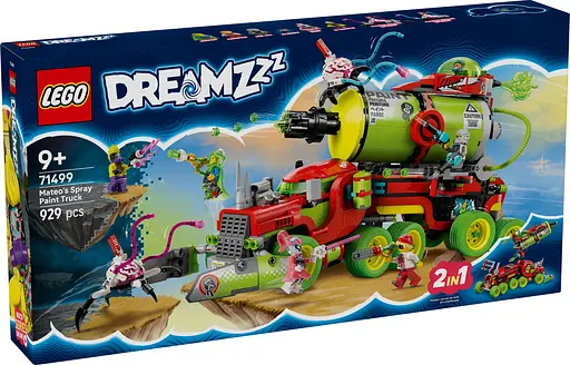 Конструктор LEGO DREAMZzz Грузовик Матео с аэрозольной краской 929 деталей (71499) - фото 2