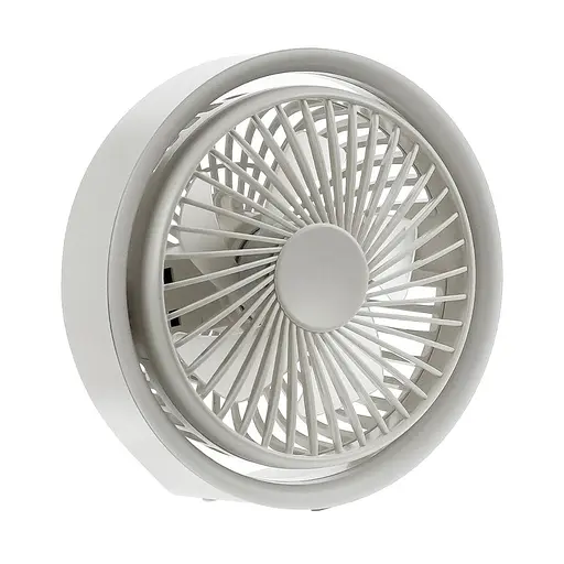 Вентилятор настольный беспроводной GXQC N601 белый - фото 4