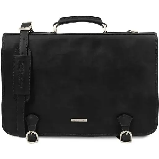 Кожаная сумка-портфель для ноутбука Tuscany 45х31х13 см sum0028397 - фото 1