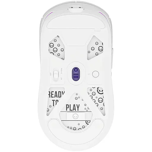 Миша Lorgar MSA10W Ultralight Wireless Gaming Mouse Advanced White (LRG-MSA10W-WH) - фото 2