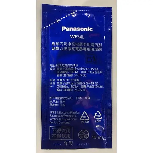 Пакет со специальным моющим средством Panasonic WES4L 15 мл