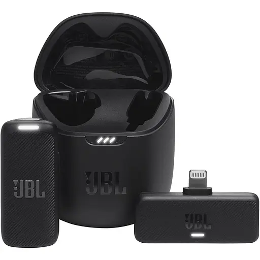 Мікрофон JBL Quantum Stream Wireless Lightning - Black (JBLSTRMWLLGHTBLK) - фото 1