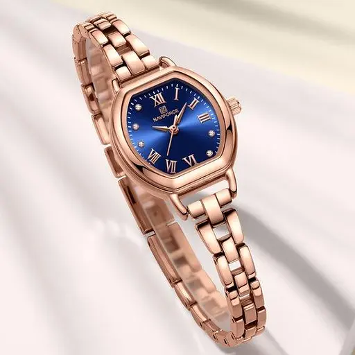 Женские наручные часы Naviforce Julia (Золотистые) - фото 10