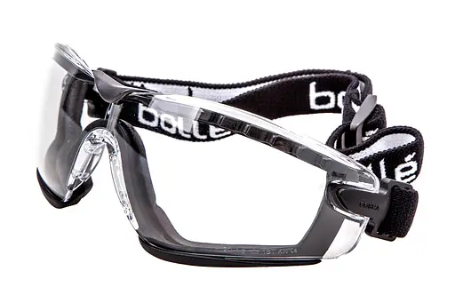 Очки защитные Bolle Cobra с оправой, ремешком и чехлом - фото 2