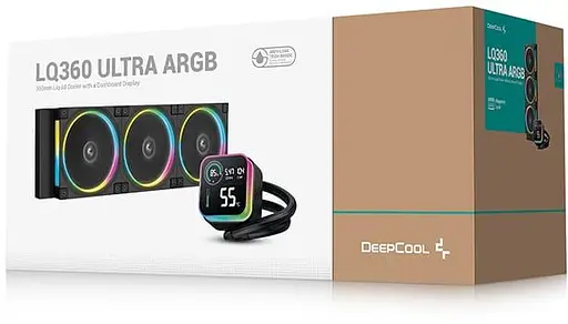 СВО Deepcool LQ360 ULTRA ARGB Black (R-LQ360-BKASMC-G-1) - фото 6