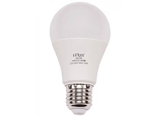 Лампа светодиодная Luxel Eco 060-HE E27 3000K 10W - фото 1