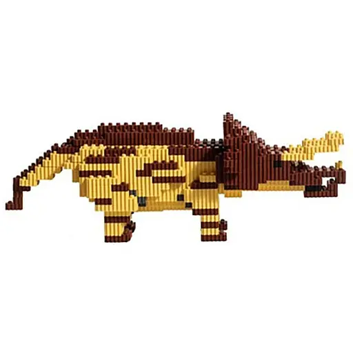 Конструктор PIXEL HEROES Трицератопс Vita Toys VTK 0106 571 деталь - фото 1