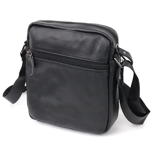 Чоловіча шкіряна сумка Vintage 18х19х6 см sum0020306 - фото 2