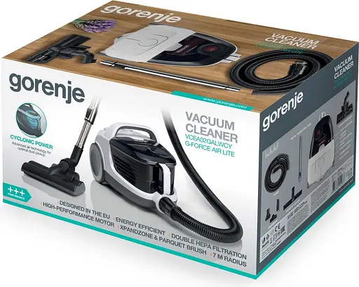 Пилосос безмішковий Gorenje VCEA02GALWCY - фото 3