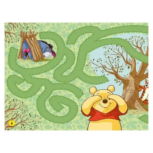 Лабиринты с наклейками "Винни Пух" Дисней 1249002, 450 наклеек - фото 3