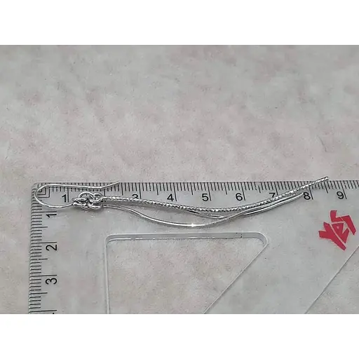 Срібні сережки-підвіски TOP Silver. 520432 - фото 3