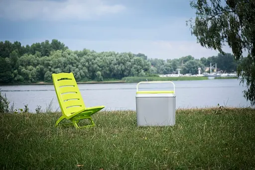 Ізотермічний контейнер Adriatic 36 л сірий з салатовим - фото 9