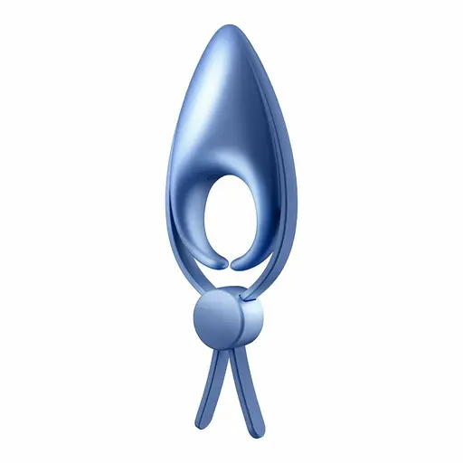 Эрекционное кольцо Satisfyer Sniper 13 см голубой - фото 5