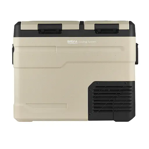 Холодильник автомобильный Brevia 47л двухкамерный 23520 - фото 1