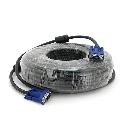 Кабель VGA 3+2 Voltronic YTMM30 2 феррита 30 м