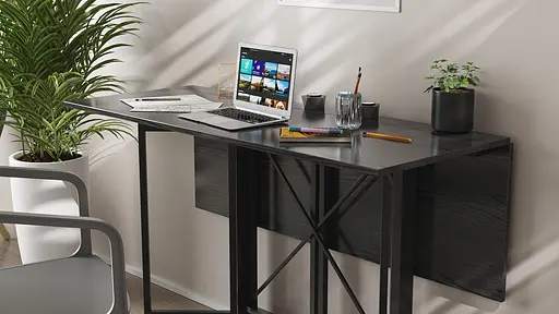 Стіл-книга трансформер Спайдер Ferrum-decor 750x1150x880 Чорний метал ДСП Сосна Кембра 16 мм (FRD-105090) - фото 11