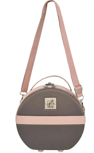 Бьюті-кейс Semi Line 5L Brown/Pink Cream (T5673-1) (DAS302677) - фото 3