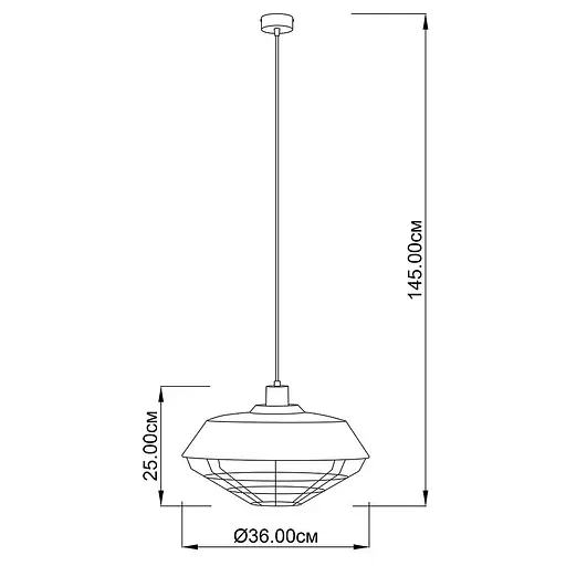Подвесной светильник Imperium Light 173136.05.01 Lunci - фото 2
