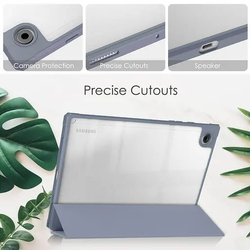Чохол TPUCristal SlimTPU Spen holder Samsung Galaxy Tab A9 Plus SM X210 X215 X216 Фіолетовий - фото 2