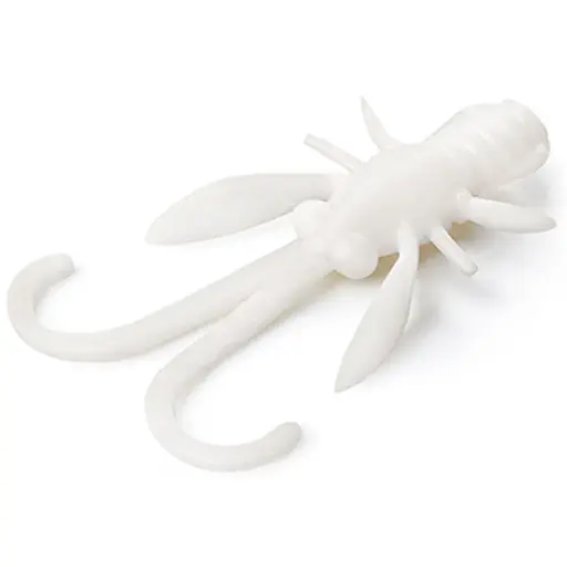 Силикон FishUP Baffi Fly 1.5" (10шт) #009 - White, cheese taste