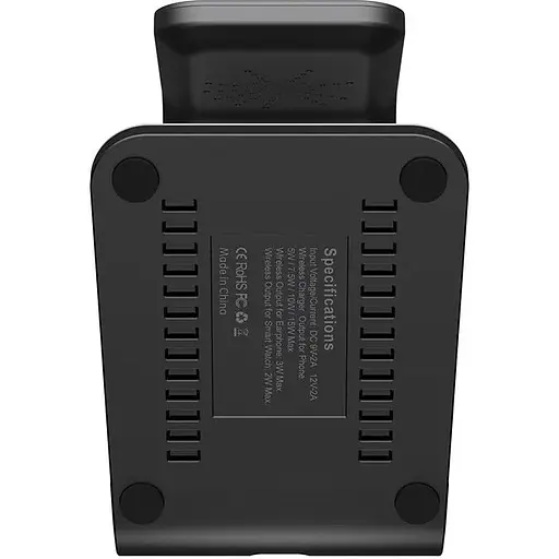 Беспроводная зарядка Power QC 3.0 15 Вт Черный (WCS3B) - фото 5