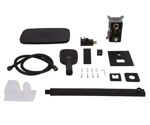 Душова система для душу Qtap Gemini прихованого монтажу Black Matt QTGEM113BLM45697 - фото 11