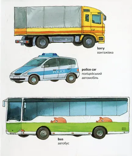 My first English words. Транспорт - фото 4