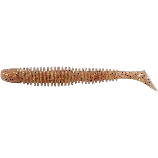 Силикон Reins Bubbring Shad 4 8 шт/уп. Коричневый (1013-1552.04.05)