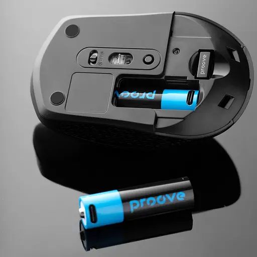 Акумуляторні батарейки Proove Compact Energy AA 2 pcs black RBCE26010008 - фото 3