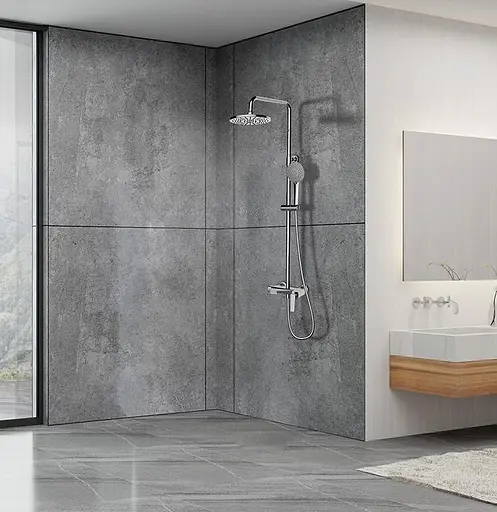 Душова система Dusel Milton Chrome (231440000), Хром - фото 5